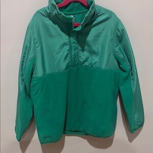 The Black Dog Green Puffer Jacket Lightweight Water-Resistant